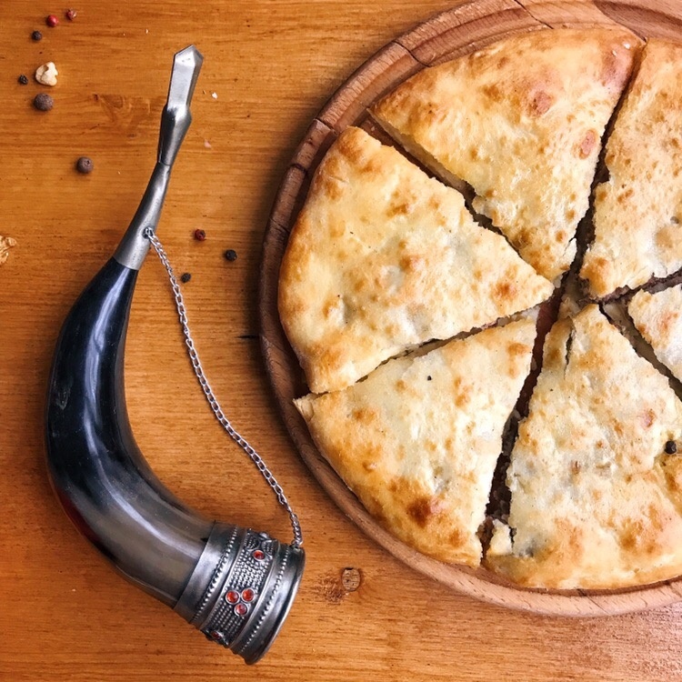 Кубдари с овощами