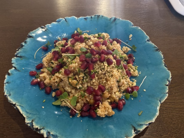 Кус-кус с гранатом